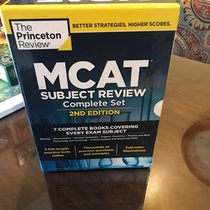 MCAT Review Book Set (Princeton Review)